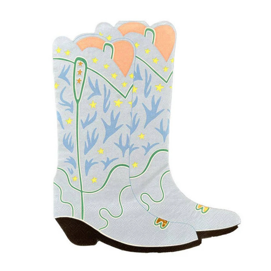 Yeehaw Large "Boots" Napkins