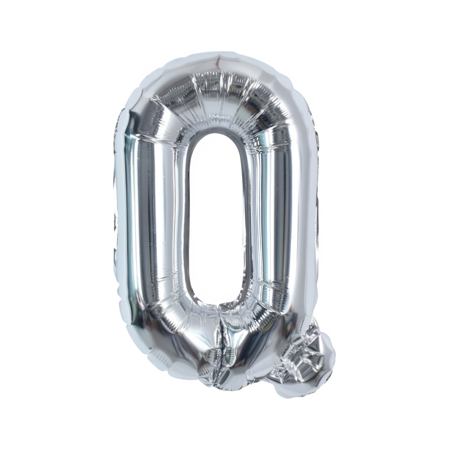 Silver Mylar Letter