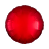 Metallic Red Circle Balloon