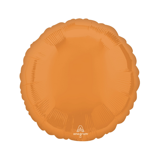 Orange Circle Balloon