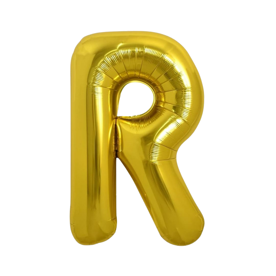 Gold Mylar Letter
