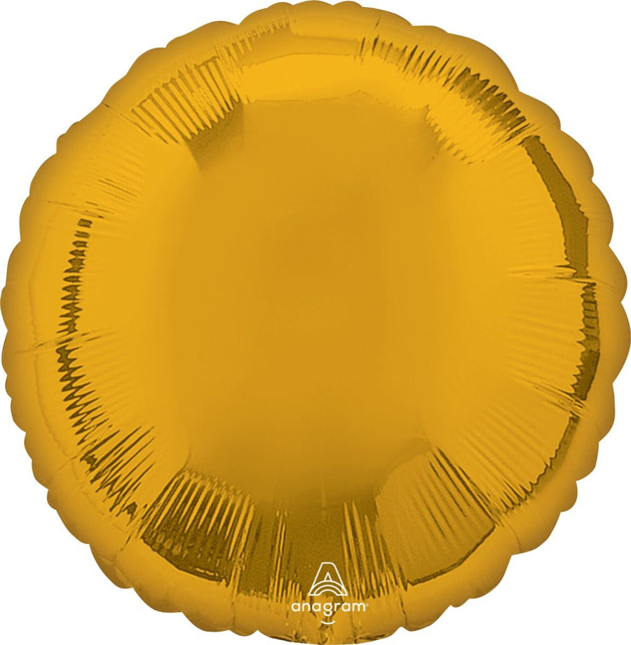 Metallic Gold Circle Balloon