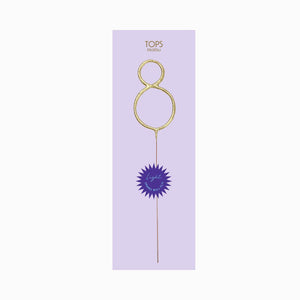 Mini Gold Number Sparkler Wand