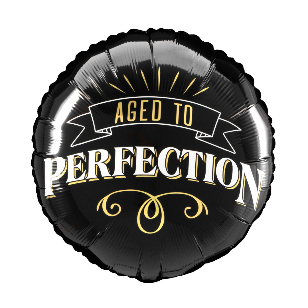 Aged to Perfection Birthday Balloon