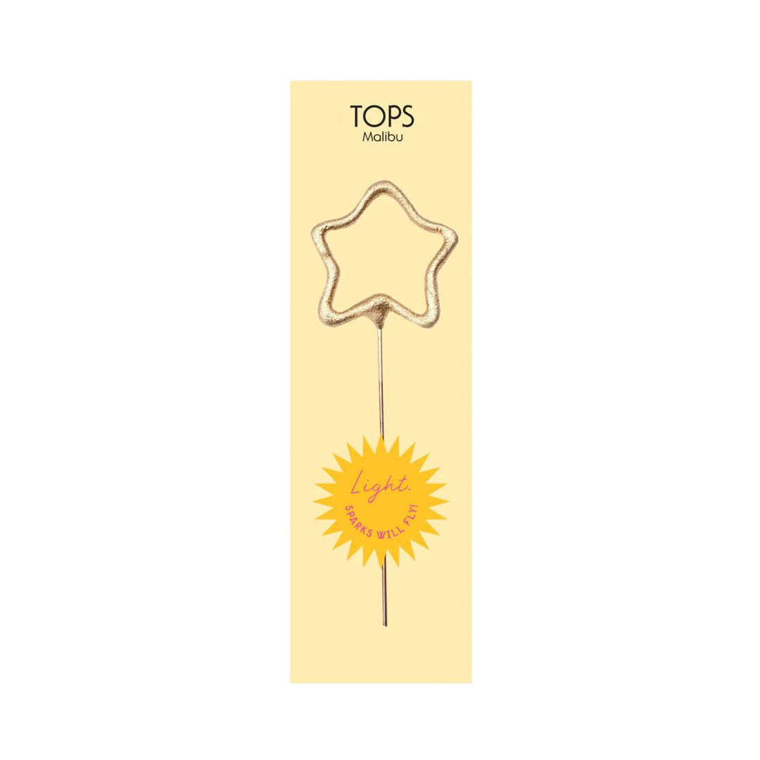 Mini Gold Number Sparkler Wand