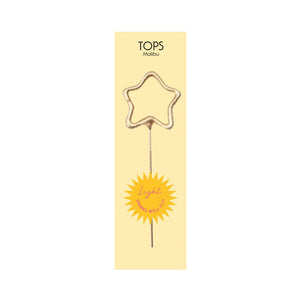 Mini Gold Number Sparkler Wand