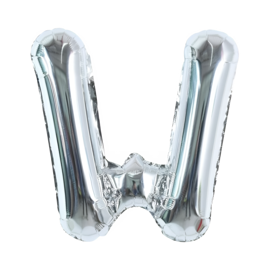 Silver Mylar Letter