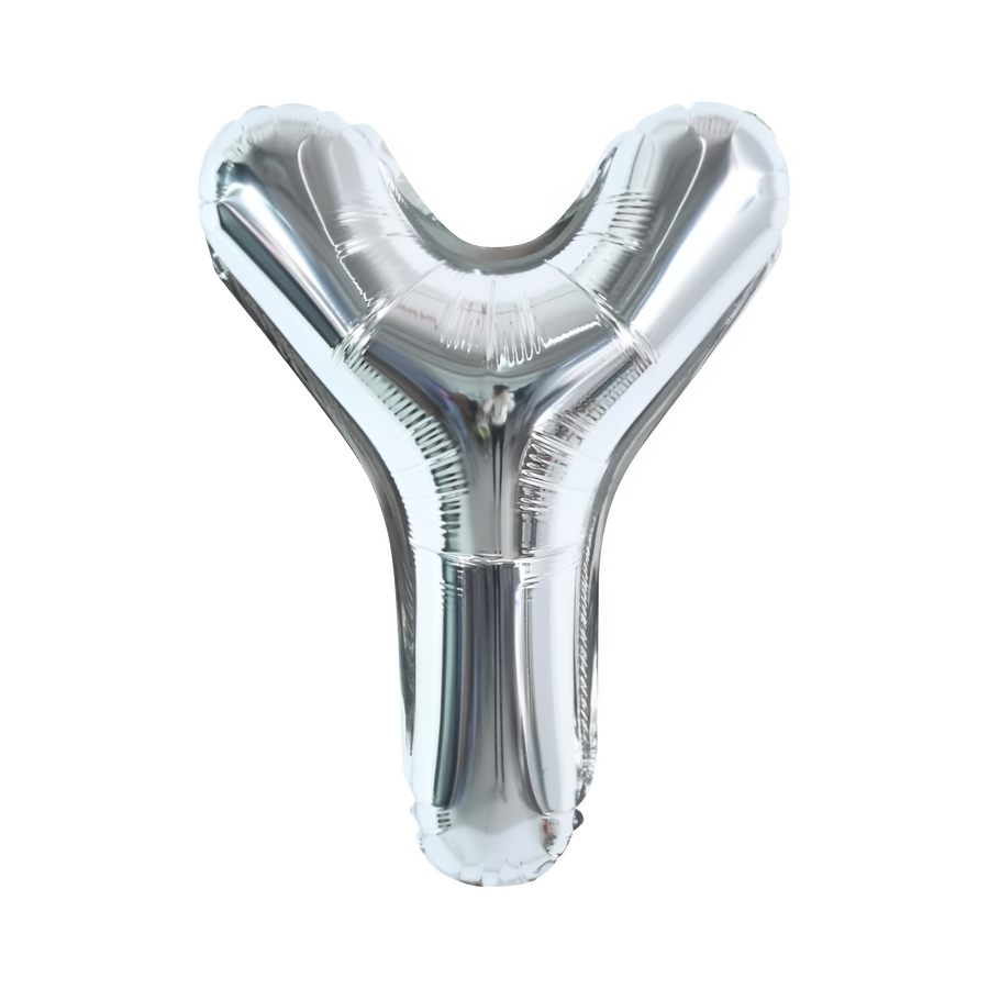 Silver Mylar Letter