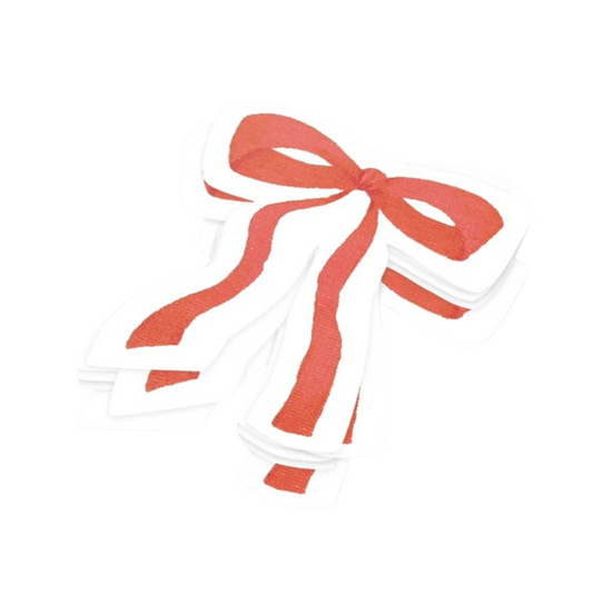 Red Bow Napkins