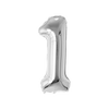 Silver Mylar Number