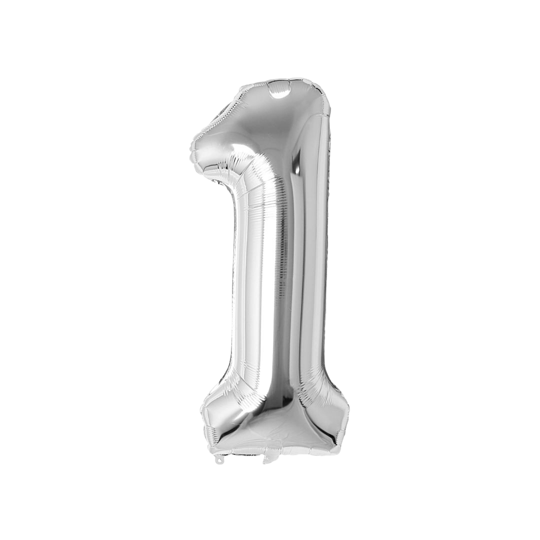 Silver Mylar Number