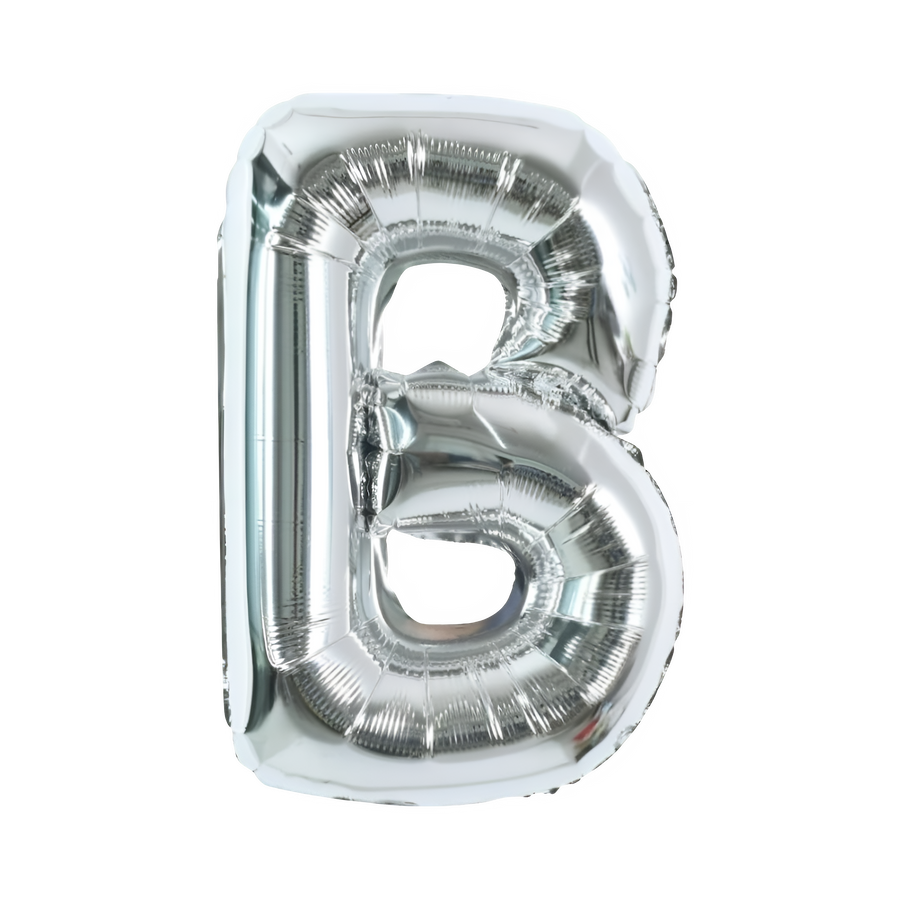 Silver Mylar Letter