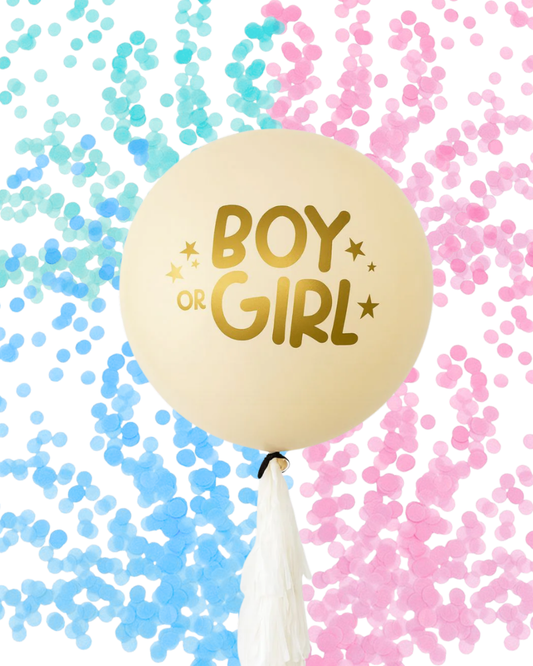 Jumbo Gender Reveal Neutral Balloon