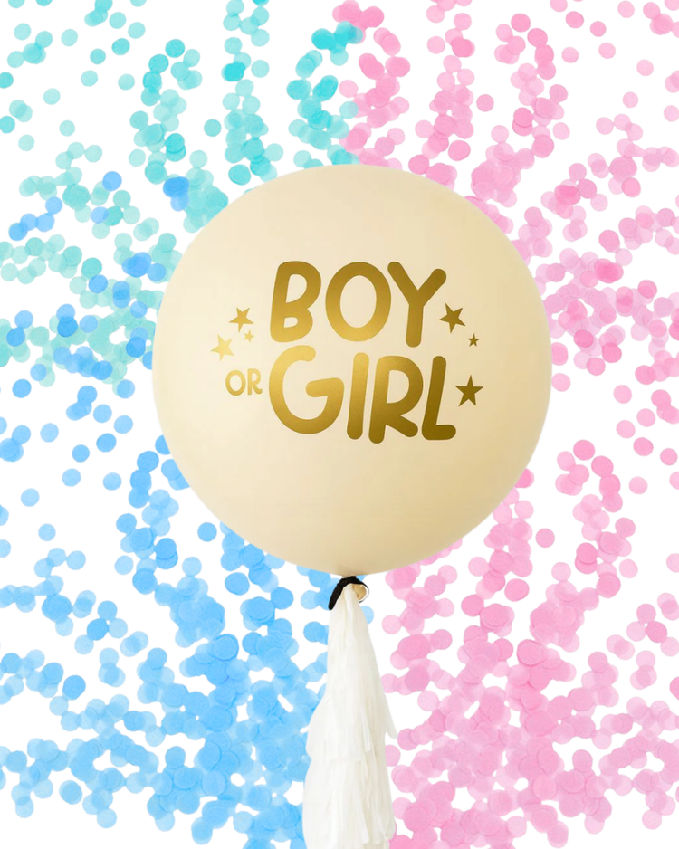 Jumbo Gender Reveal Neutral Balloon