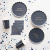 Midnight Blue Birthday Napkins