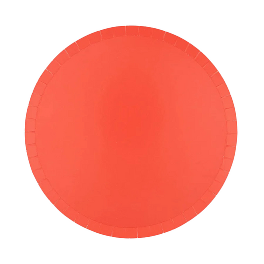 Poppy Shade Dessert Plates