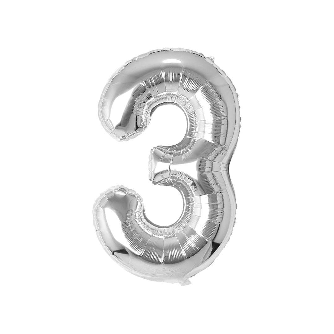 Silver Mylar Number