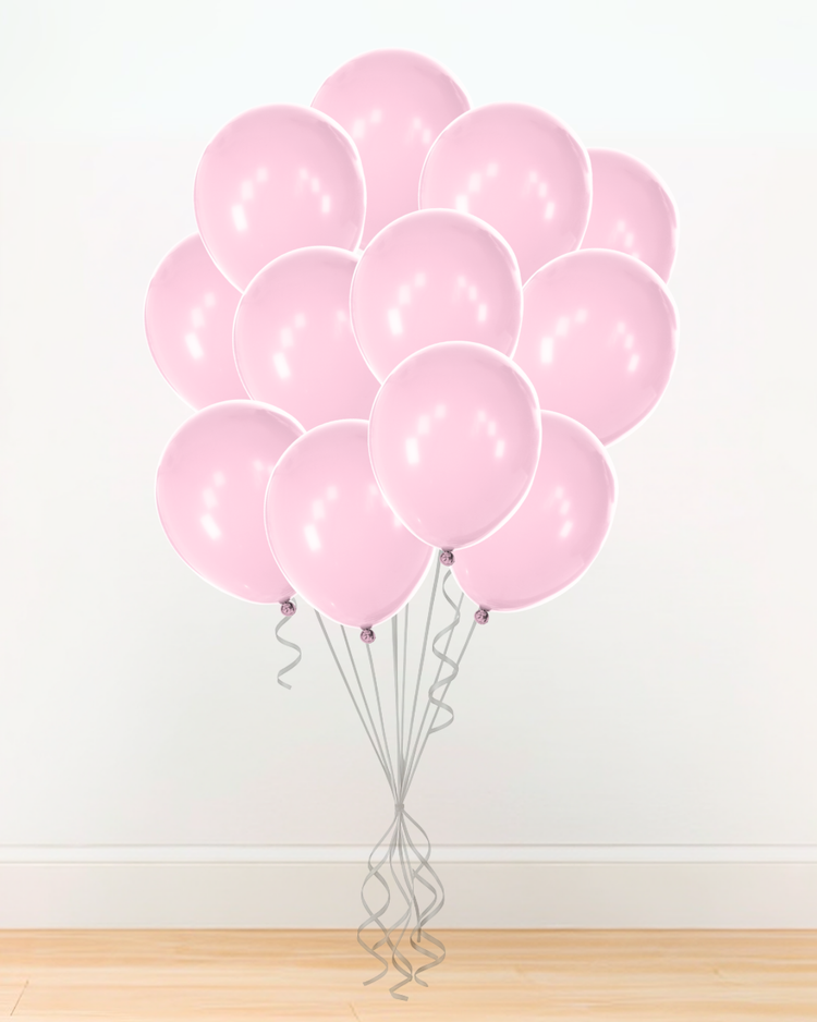 Pink Helium Bundle (12pcs) - Gender Reveal