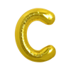 Gold Mylar Letter