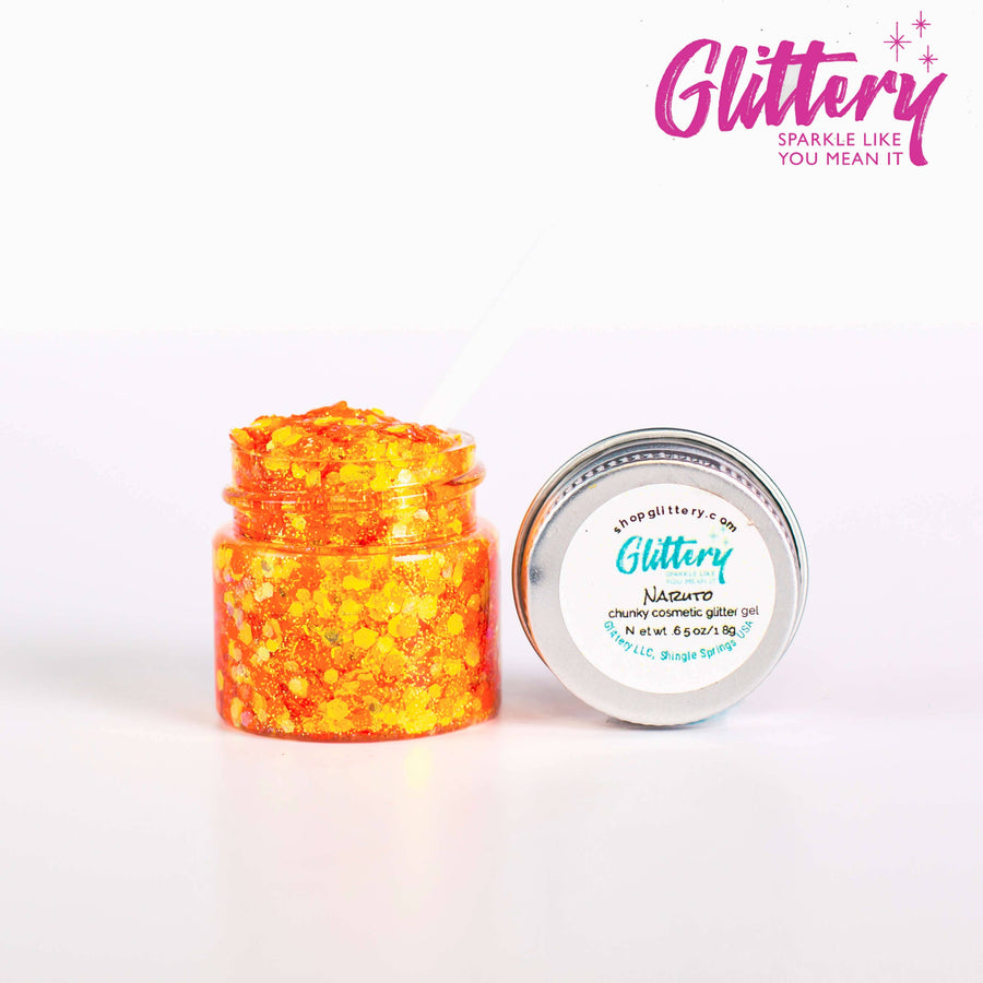 Face & Body Glitter Gels