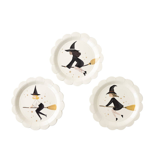 WHH1041 -  Witching Hour Witches Paper Plate Set