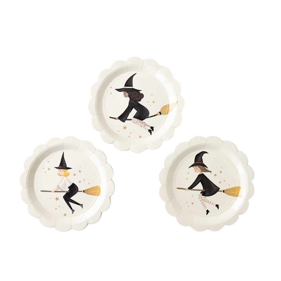 WHH1041 -  Witching Hour Witches Paper Plate Set