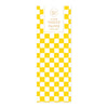 Yellow Checker Tissue Paper