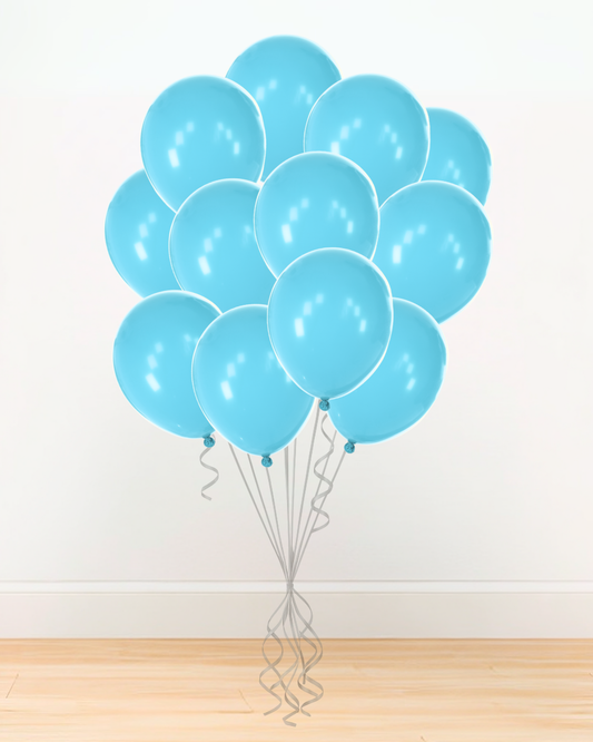 Blue Helium Bundle (12pcs) - Gender Reveal