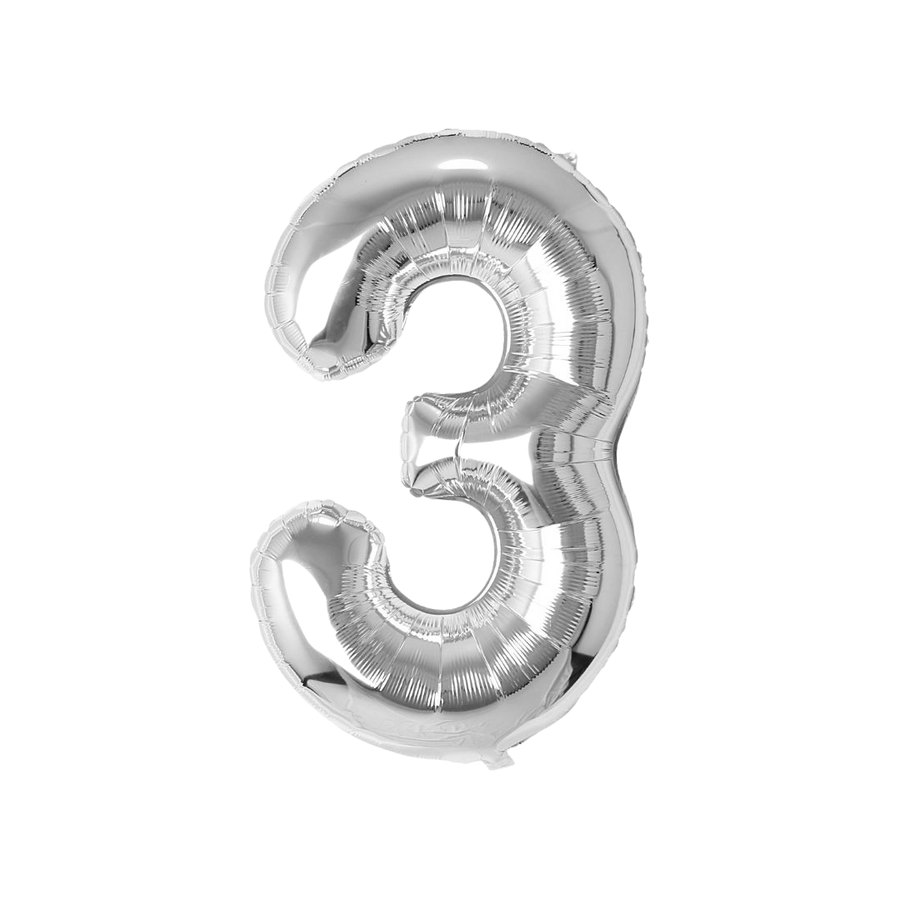Silver Mylar Number
