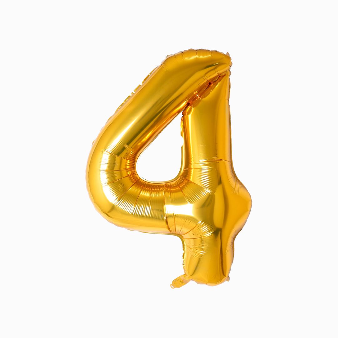 Gold Mylar Number