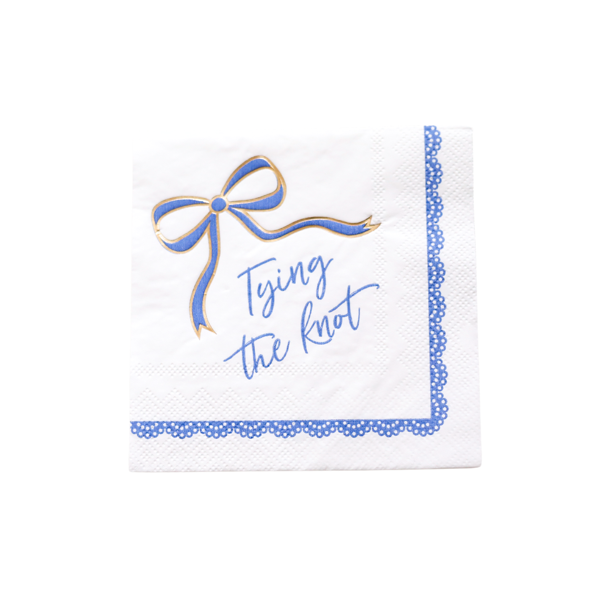 TYING THE KNOT COCKTAIL NAPKINS