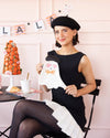BLL1242 - Boo La La Ghost Shaped Paper Plate