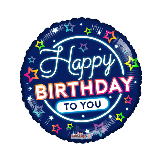 Happy Birthday To You Glow Balloon
