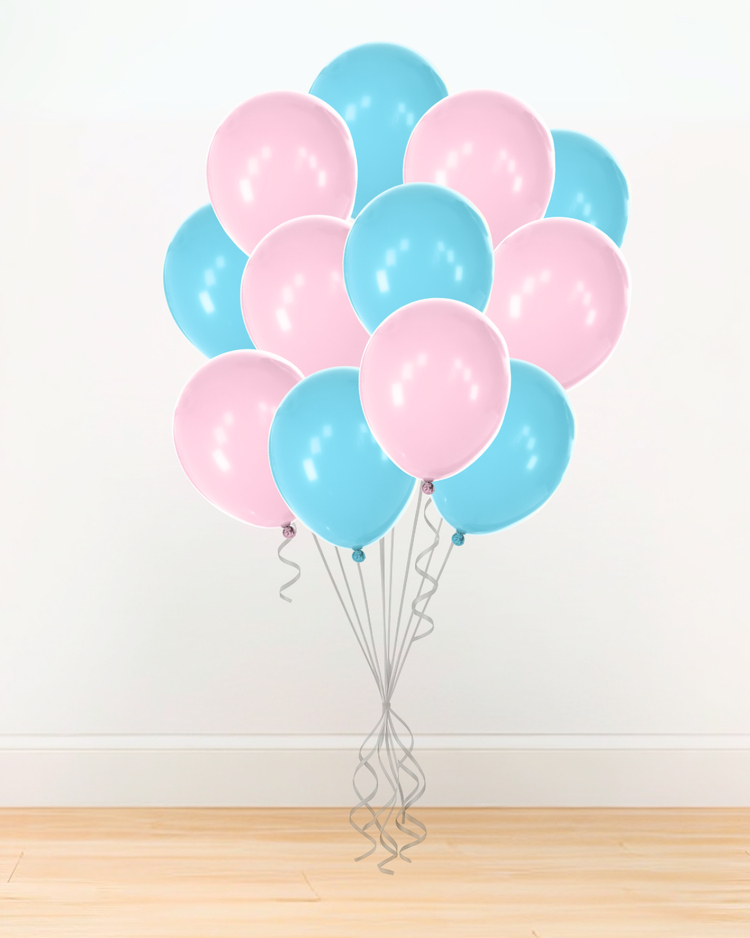 Helium Bundle (12pcs) - Gender Reveal