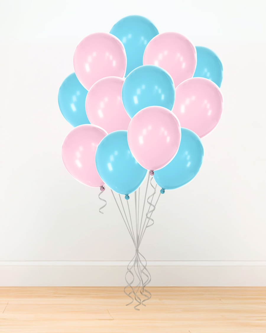 Helium Bundle (12pcs) - Gender Reveal