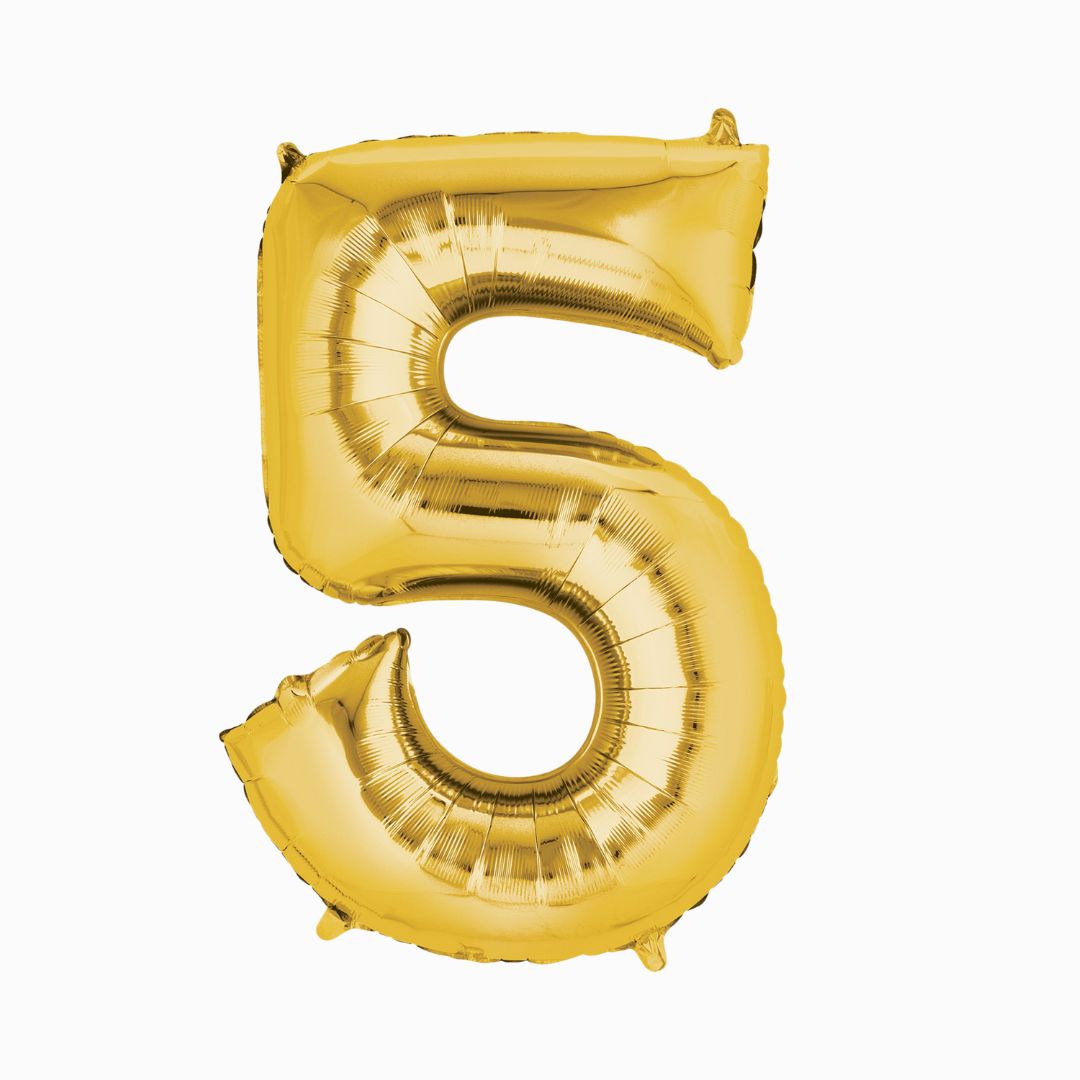 Gold Mylar Number