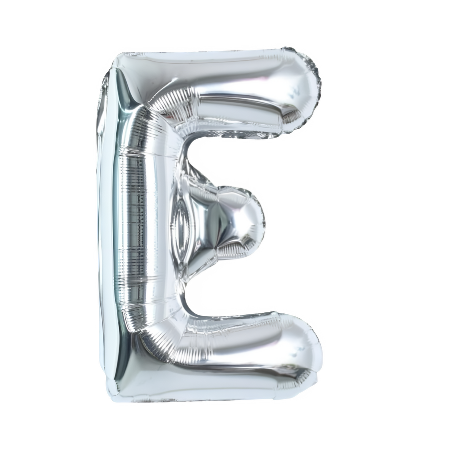 Silver Mylar Letter