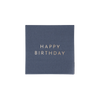 Midnight Blue Birthday Napkins
