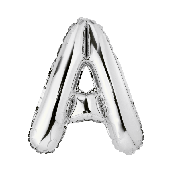 Silver Mylar Letter