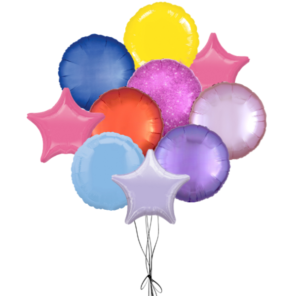 10 pcs Mylar Bundle