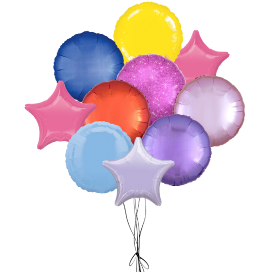 10 pcs Mylar Bundle
