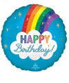 Satin Rainbow Birthday Balloon