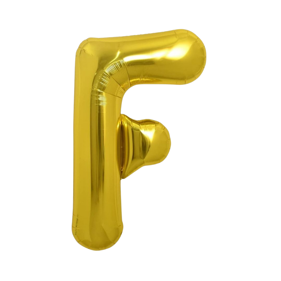 Gold Mylar Letter