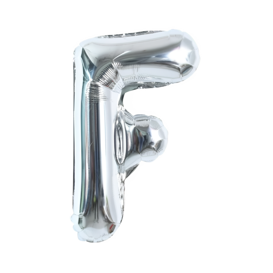 Silver Mylar Letter