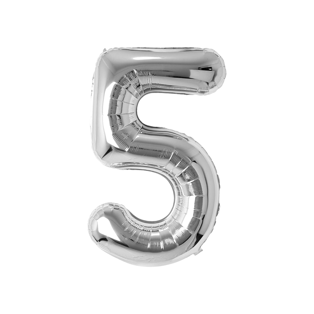 Silver Mylar Number