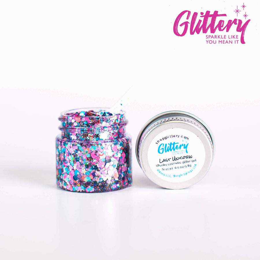 Face & Body Glitter Gels