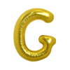 Gold Mylar Letter