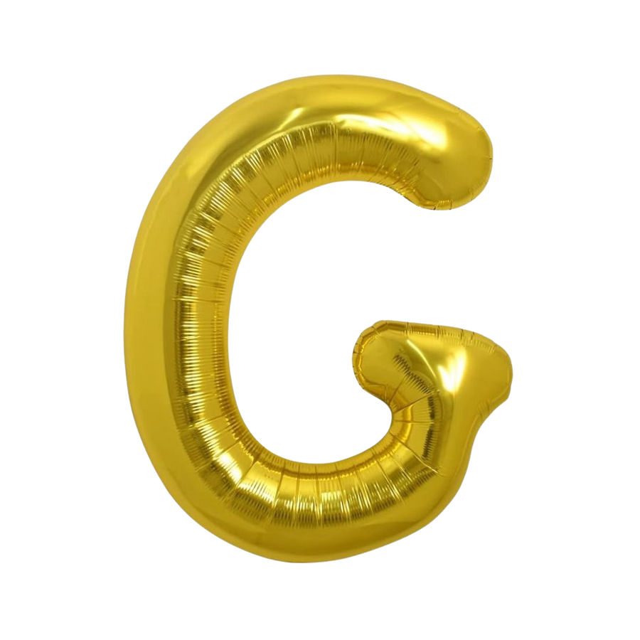 Gold Mylar Letter