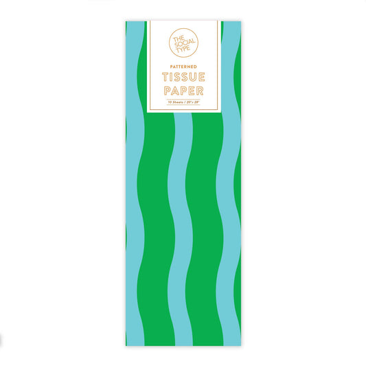 Fussy Stripe Tissue Paper