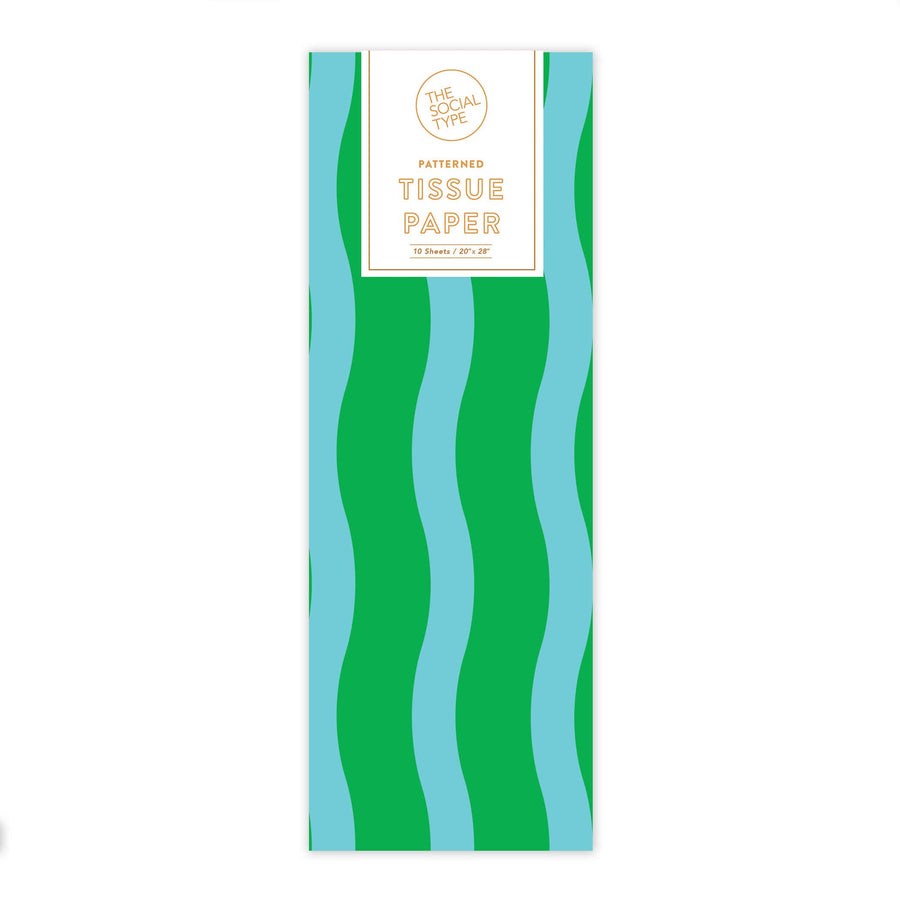 Fussy Stripe Tissue Paper